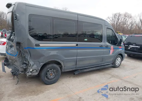 2023 Ford Transit-350 Passenger Van Xlt из США, поврежденный, VIN 1FBAX2C82PKA06866